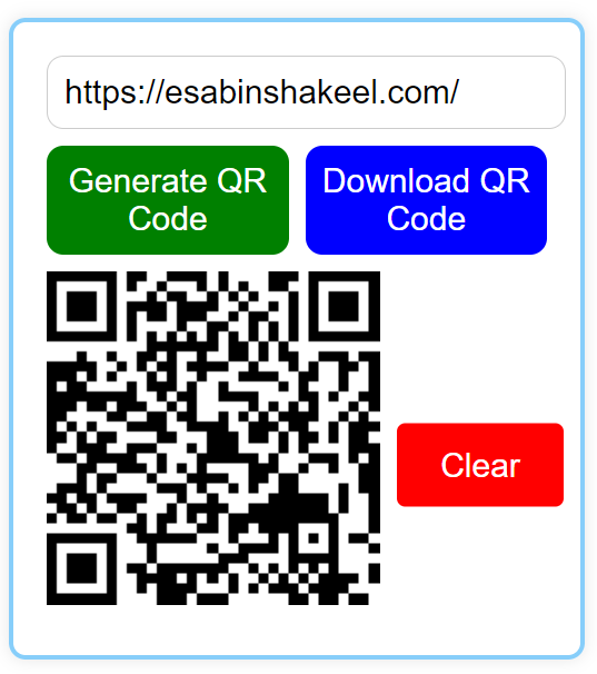 QR Code Generator